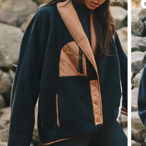 Free people hit the slopes shawl jacket